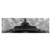 Trademark Fine Art Moises Levy 'Eiffel Panoramica' Canvas Art, 6x19 ALI0050-C619GG